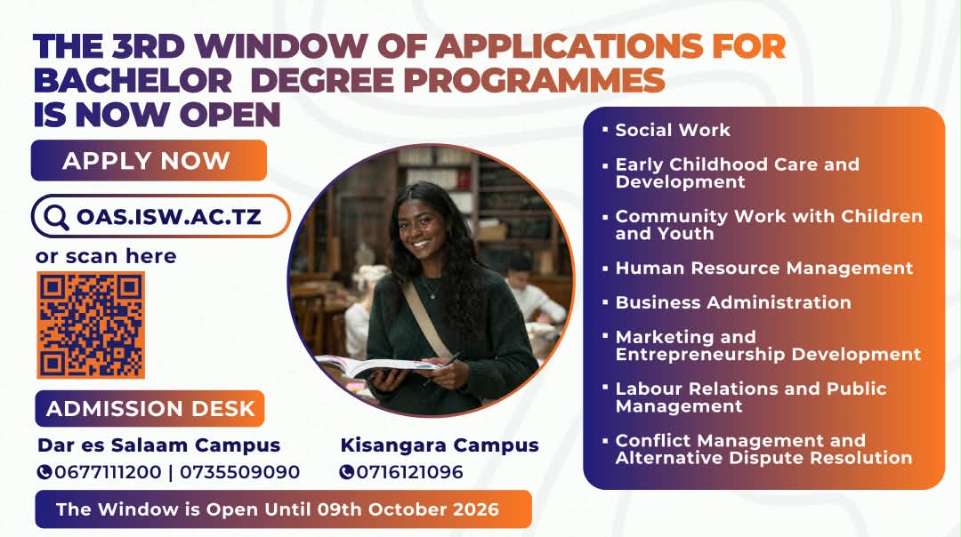 Bachelor Degree Applications Third Round