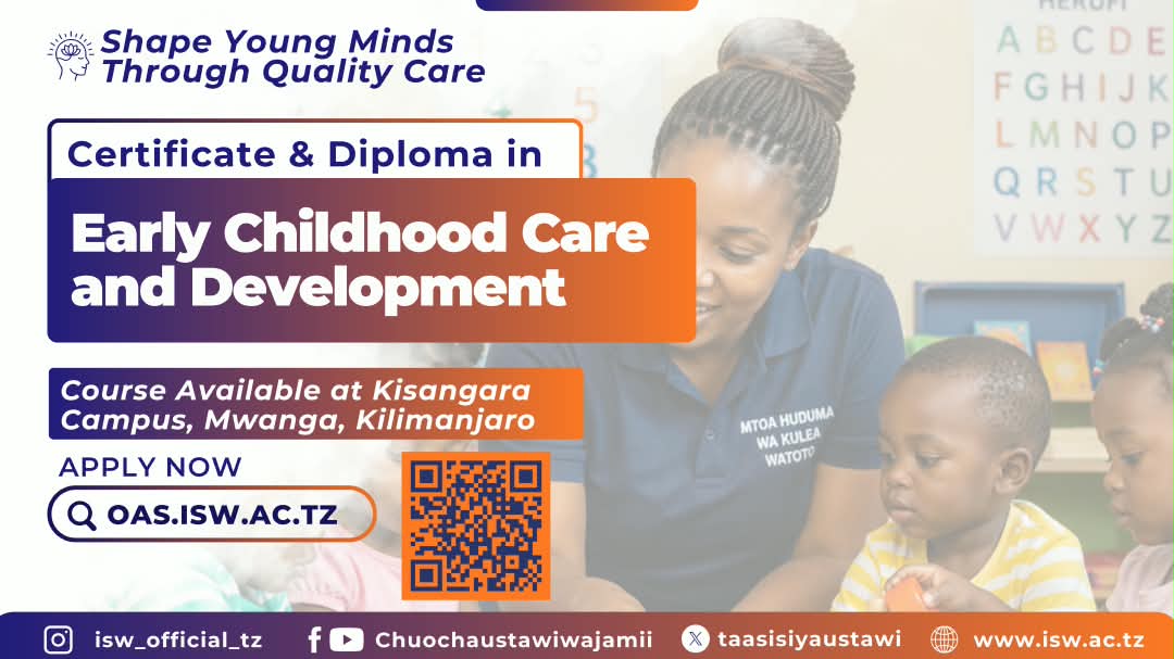 Early Child Care certificate advert